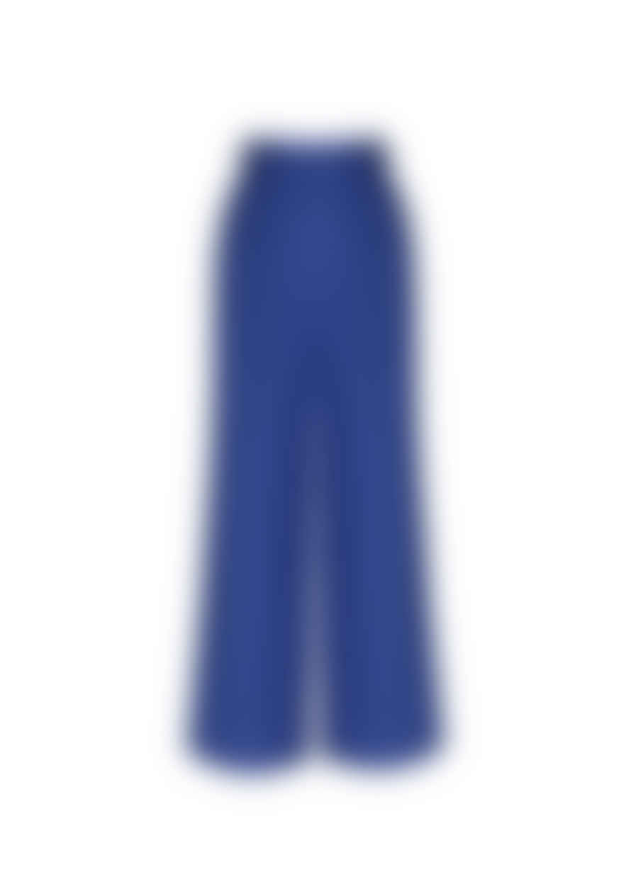 FRNCH Wide Leg Pant - Blue