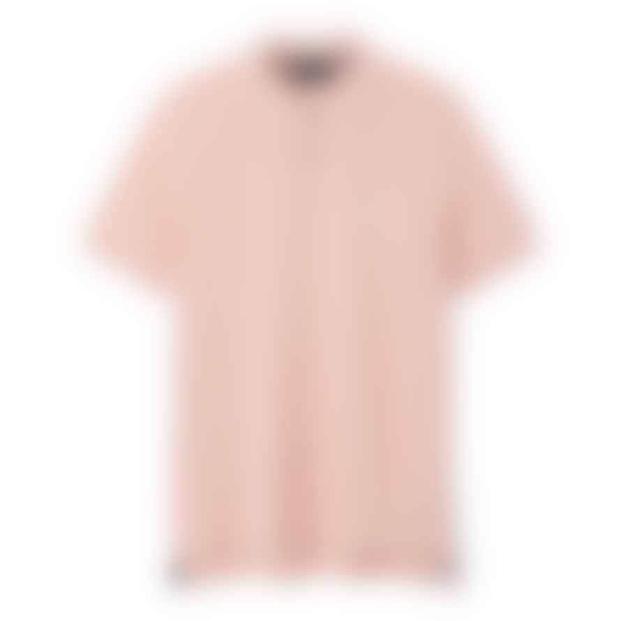 MA. Strum Ma.strum Ss Pique Polo Shirt Mud Pink