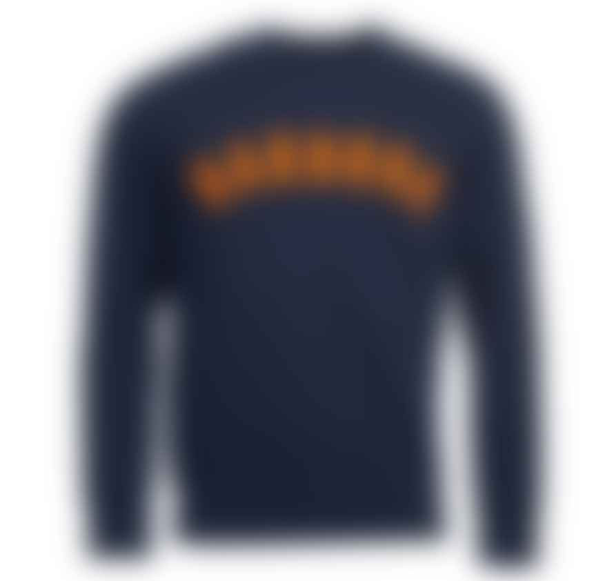 Barbour Barbour Prep Logo Crew Sweatshirt Navy