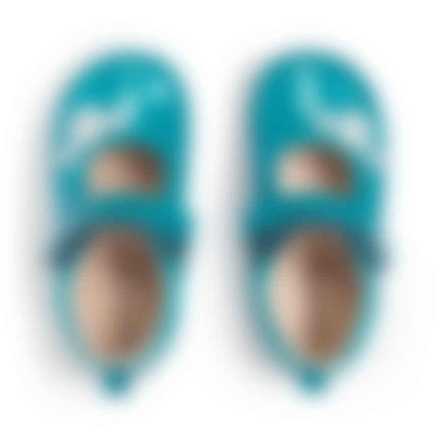 StartRite Fairy Tale Leather Shoes (teal Glitter)