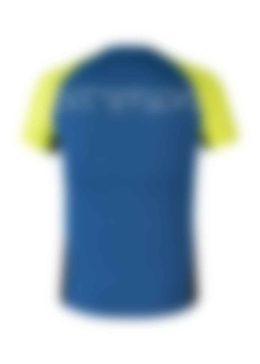 MONTURA T-shirt Join Uomo Deep Blue/ Verde Lime