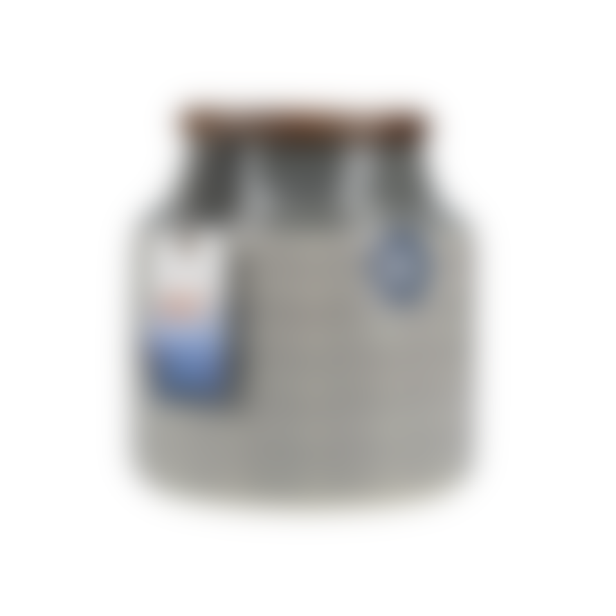 Lifetime Brands Mikasa Drift Storage Jar Grey