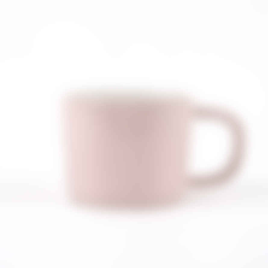 Quail's Egg Set of 2 Pale Pink Ceramic Mugs