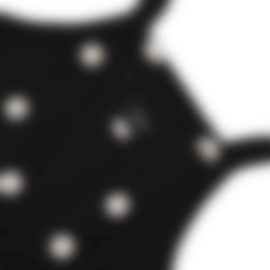 Another Fox : Polka Spot Black Vest Bodysuit - Baby