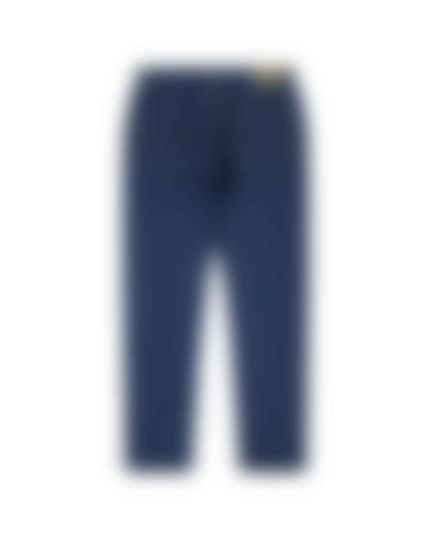 Edwin Pantaloni Regular Tapered Uomo Blue/akira Wash