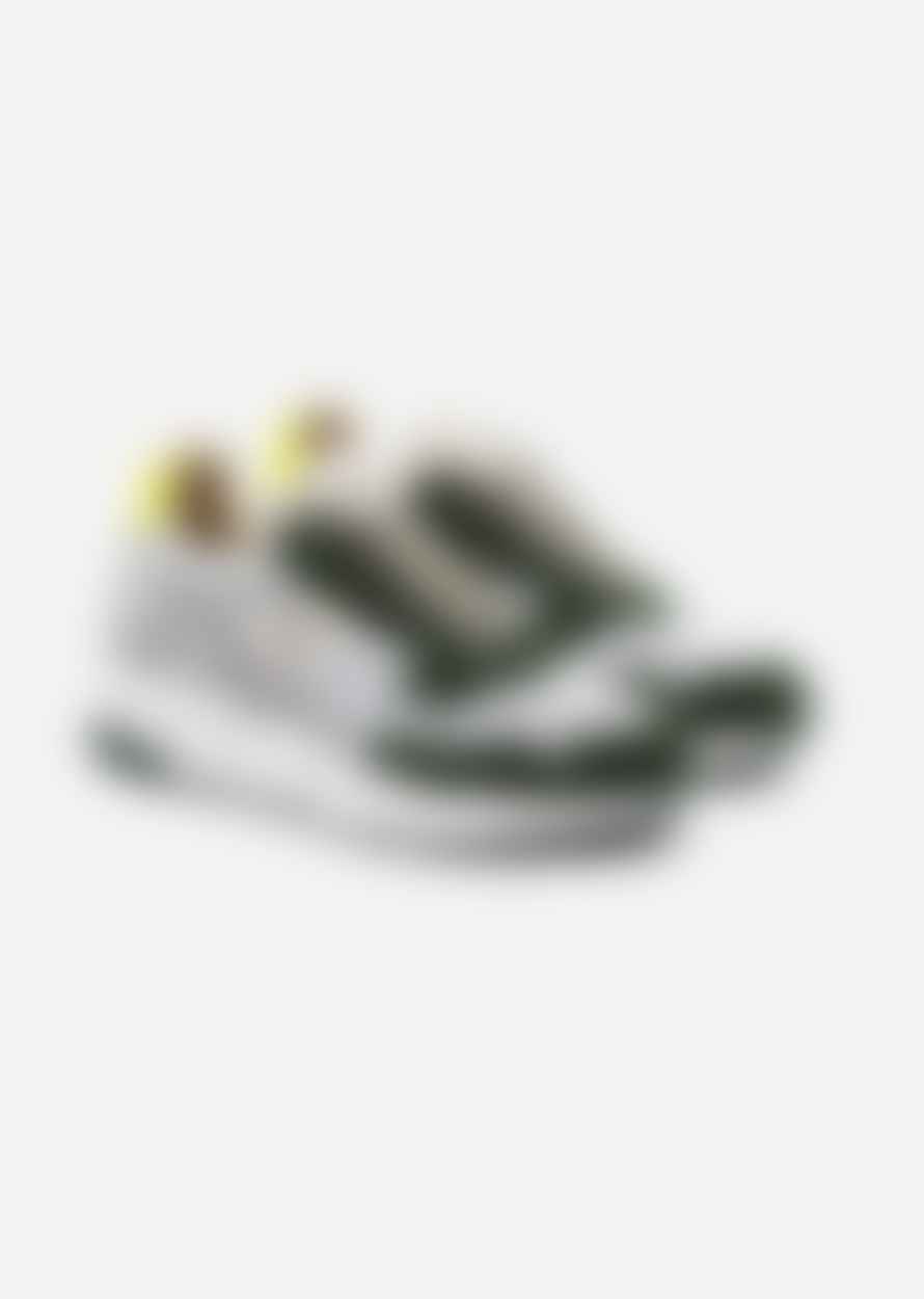 NEWLAB Sneakers Racer Grey / Green 