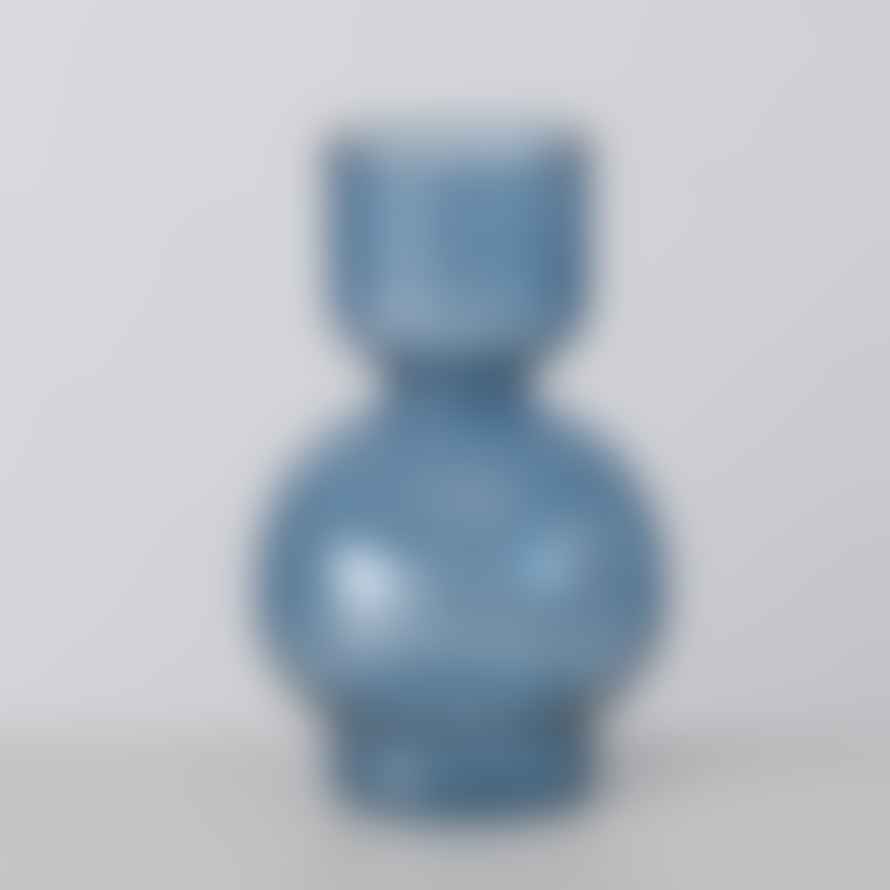 &Quirky Colour Pop Glass Donny Bubble Vase : Blue, Orange, Green or Pink
