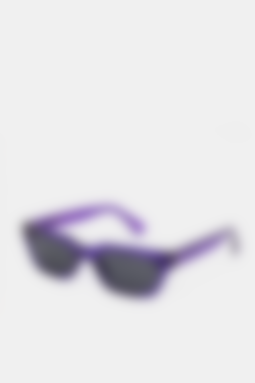 A Kjærbede Bror Purple Transparent Sunglasses