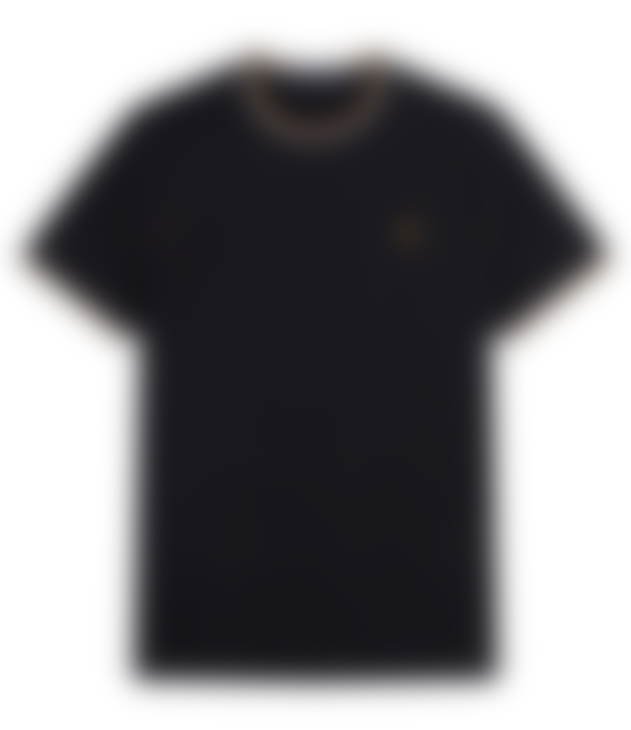 Fred Perry Fred Perry Twin Tipped Tee Black