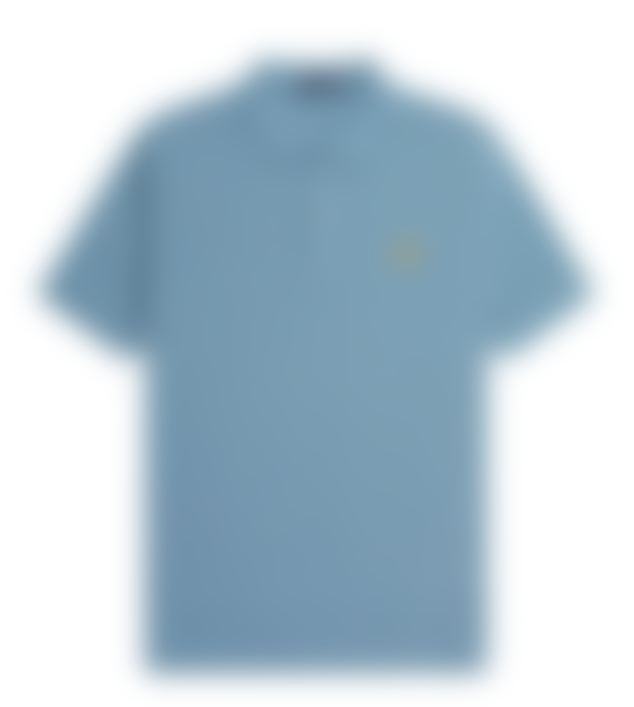Fred Perry Fred Perry Slim Fit Plain Polo Ash Blue