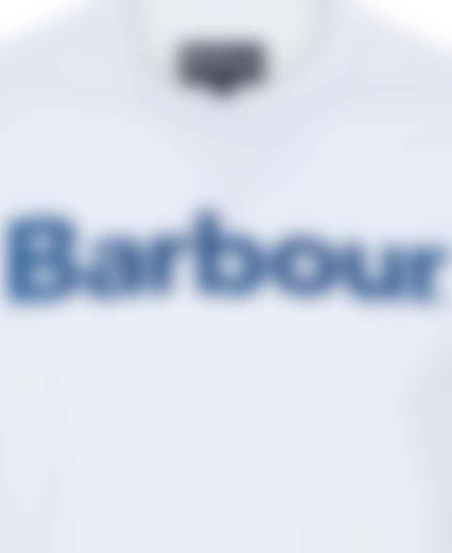 Barbour Barbour Logo Tee White