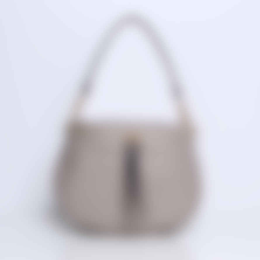Smaak Amsterdam  Chelsia Leather Handbag - Soft Taupe