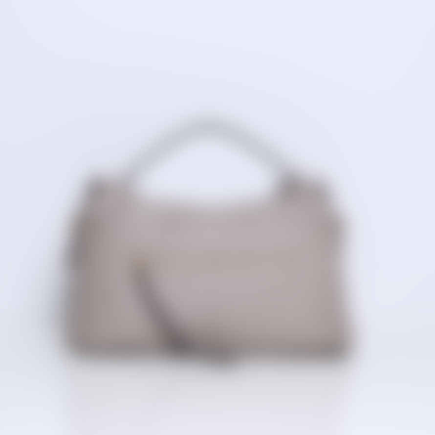 Smaak Amsterdam Ida Classic Leather Handbag - Soft Taupe