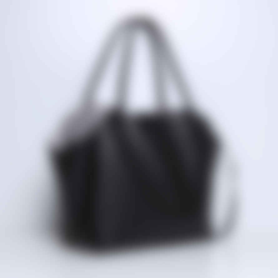 Smaak Amsterdam Lola Leather Shoulder Bag - Black