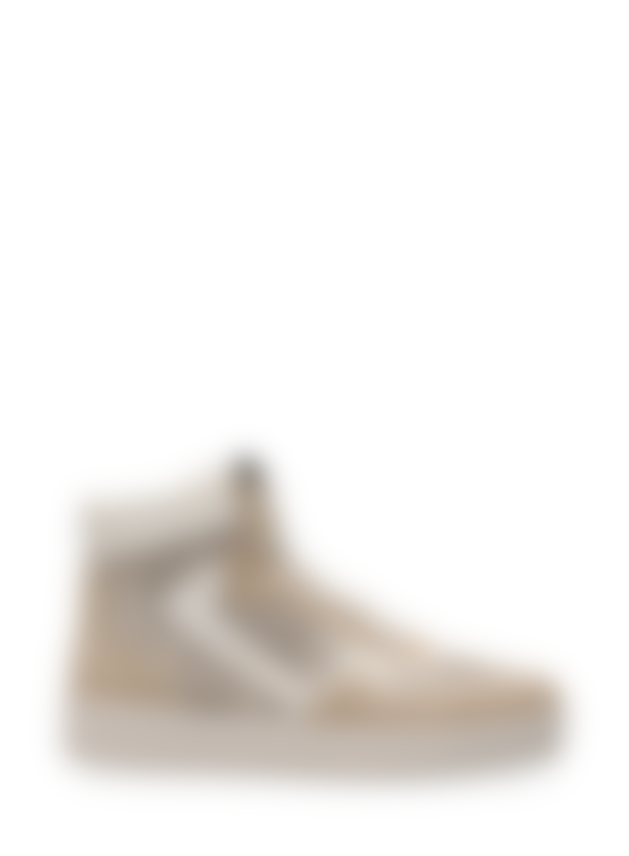 Maruti  Mona Suede Hairon Trainers In Off White Pixel