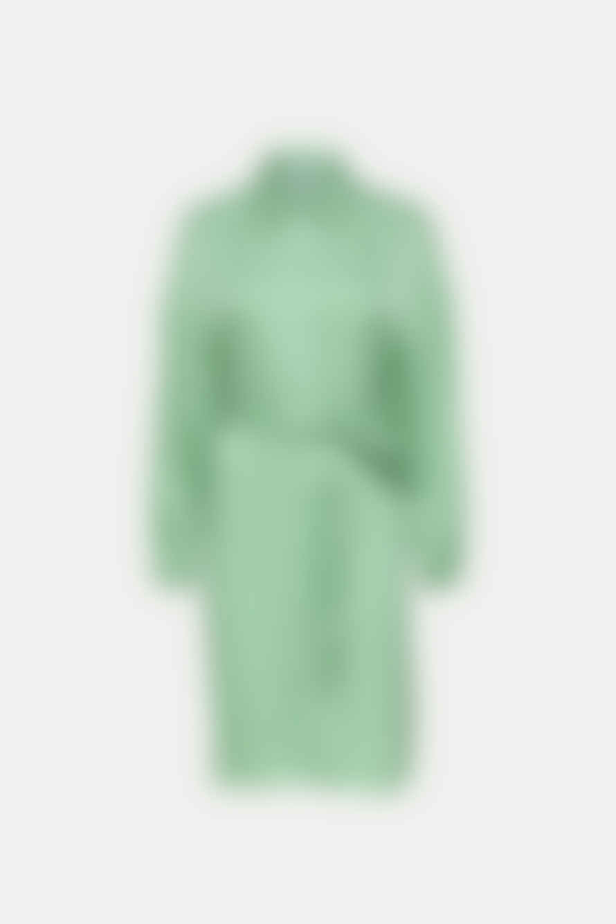 Selected Femme Absinthe Green Irene Shirt Dress
