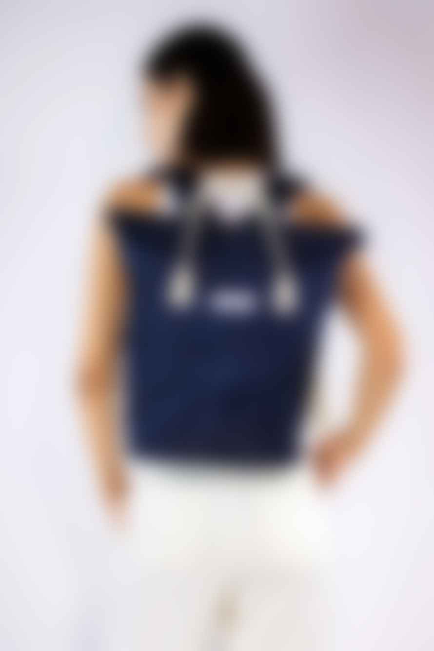 Kind Bag Medium Hackney Sustainable Backpack - Navy
