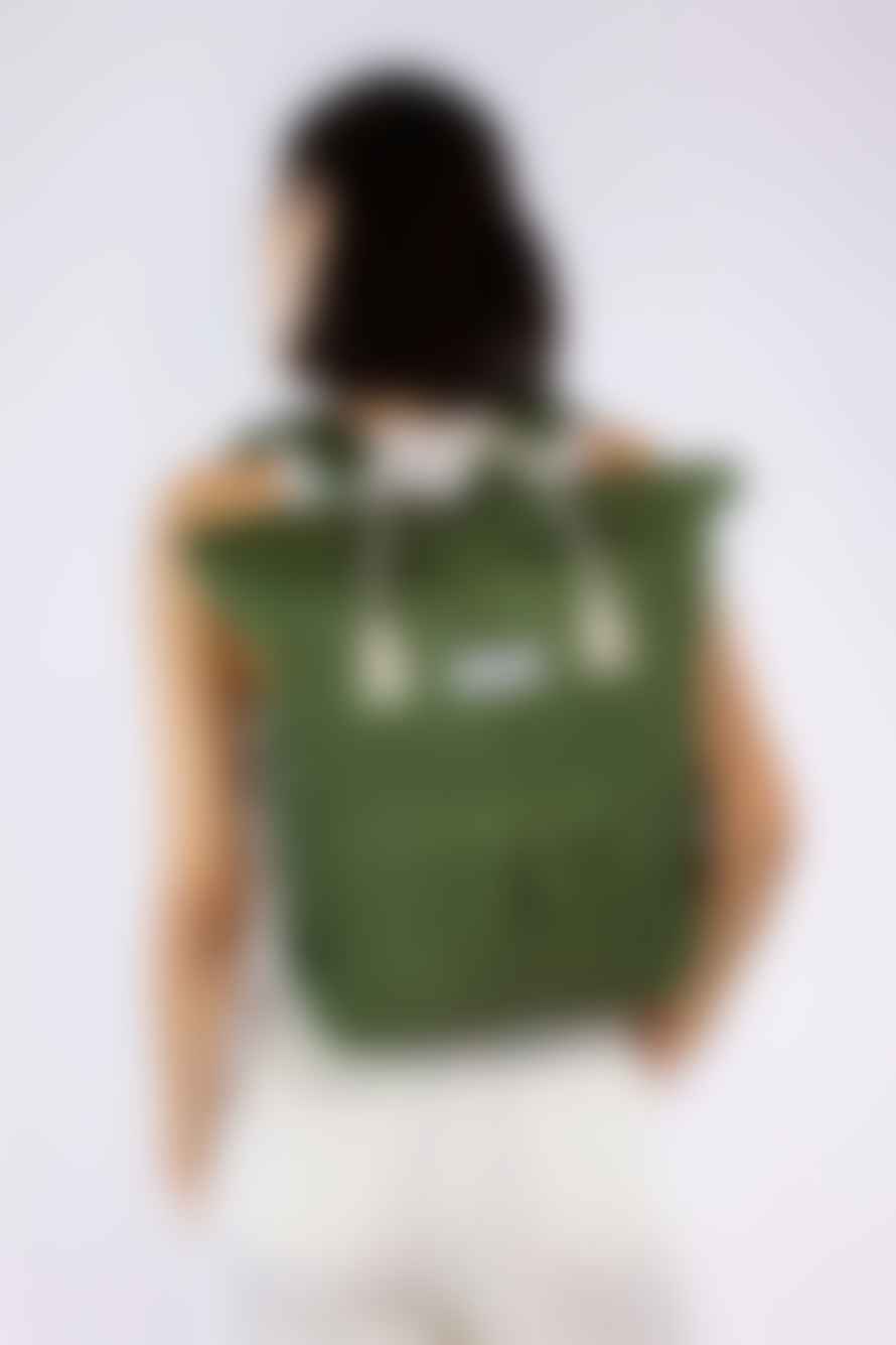 Kind Bag Medium Hackney Sustainable Backpack - Khaki Green