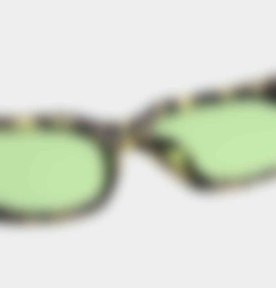 A.Kjaerbede  Bror Sunglasses - Black/yellow Tortoise