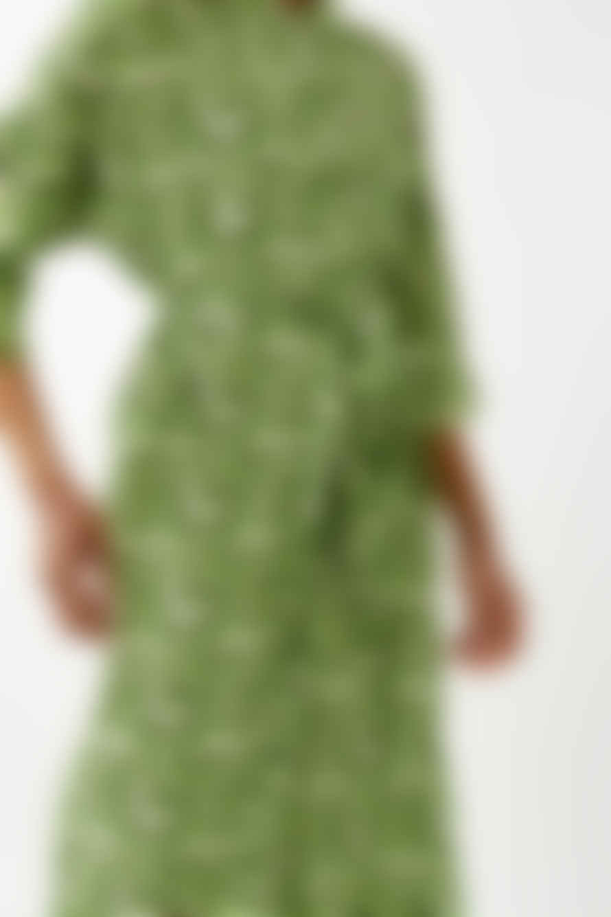 SUNCOO Green Cathie Dress
