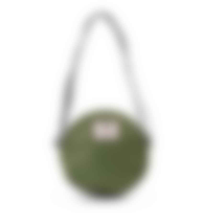 ROKA Roka Cross Body Shoulder Bag Paddington B in Recycled Sustainable Nylon Avocado
