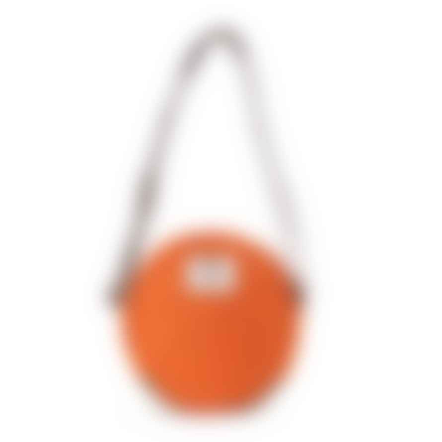 ROKA Roka Cross Body Shoulder Bag Paddington B in Recycled Sustainable Nylon Burnt Orange