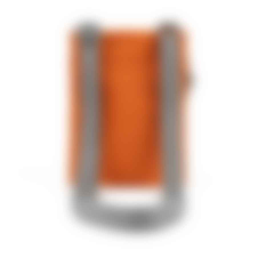 ROKA Cross Body Shoulder Swing Pocket Bag Chelsea In Recycled Sustainable Nylon Burnt Orange