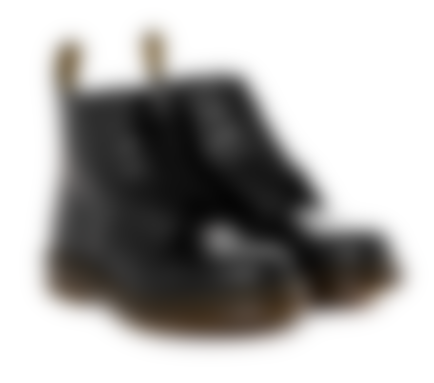 Dr Martens  101 Ys Black Smooth Shoes
