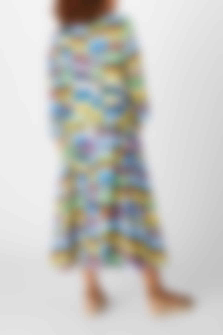 Sahara Horizon Stripe Jersey Dress - Multi