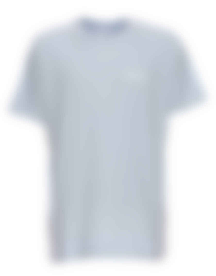 Family First T-shirt For Man Symbol Light Blue
