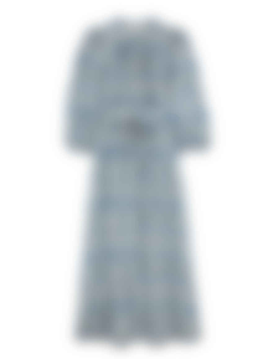 APOF Maya Dress Blue Morris Allotment