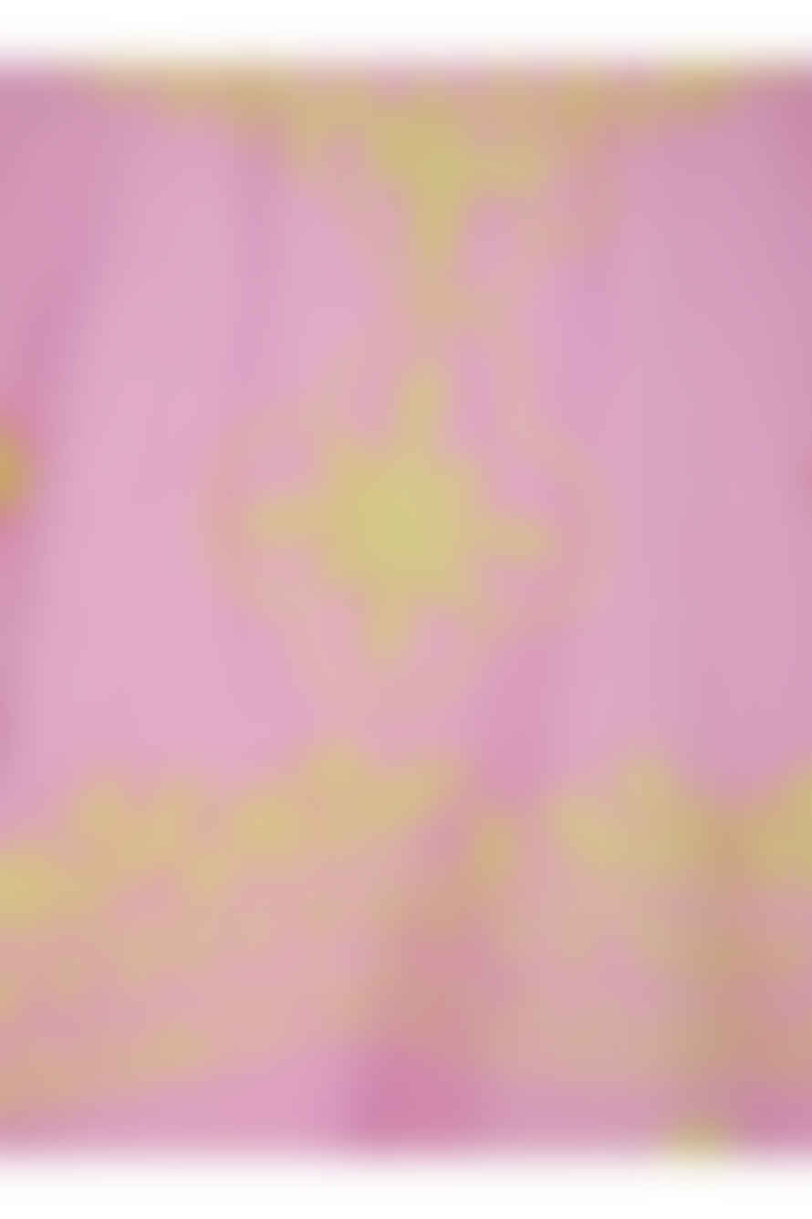 Pranella Poppy Mini Dress - Pink/lemon