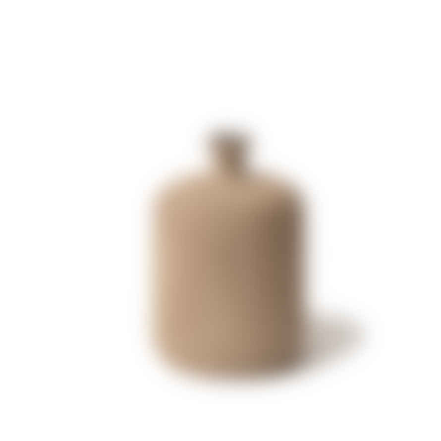Lindform Bottle Vase - Medium In Sand Medium Stripe