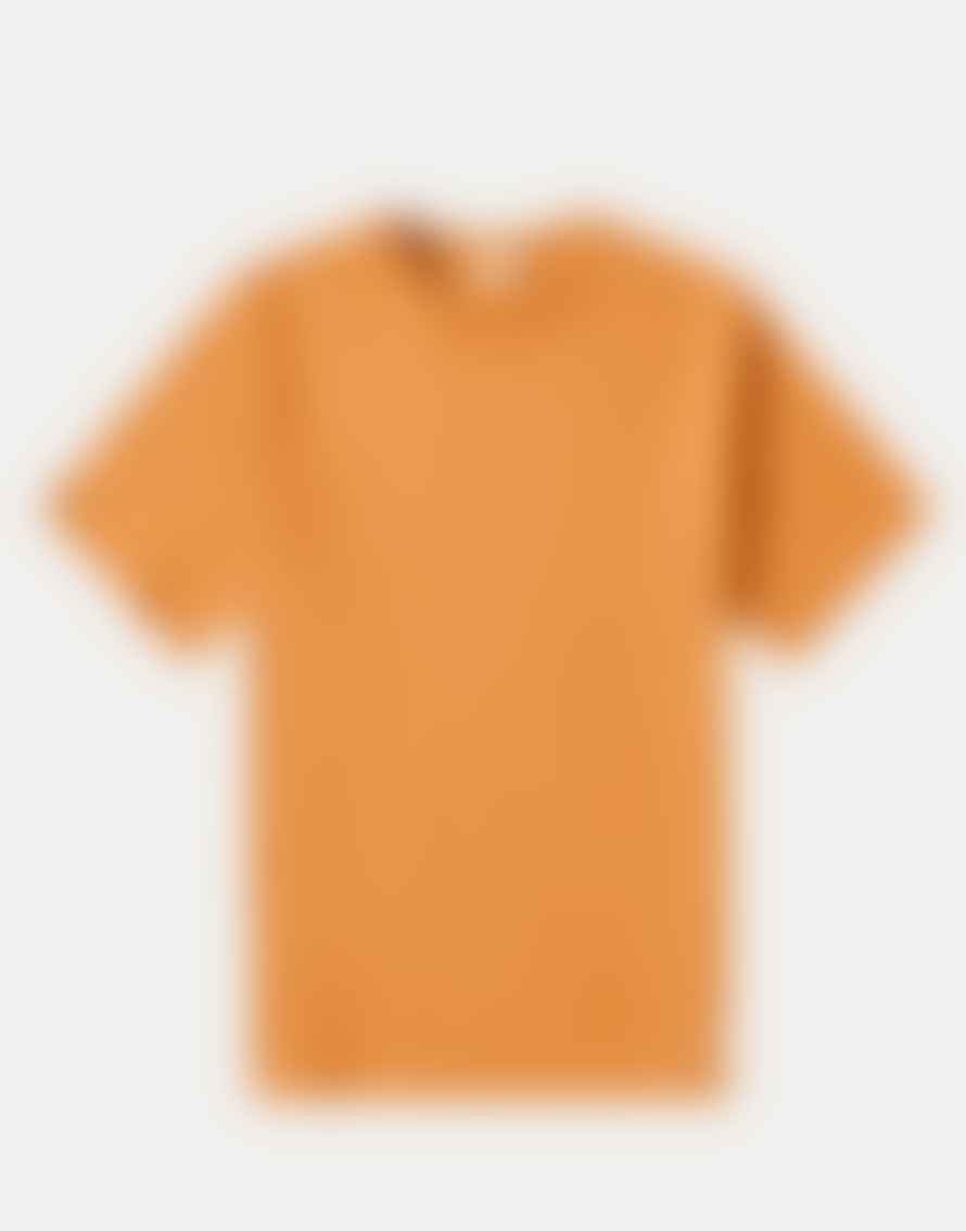Armor Lux T-shirt Héritage - Coton Bio - Orange Rusty