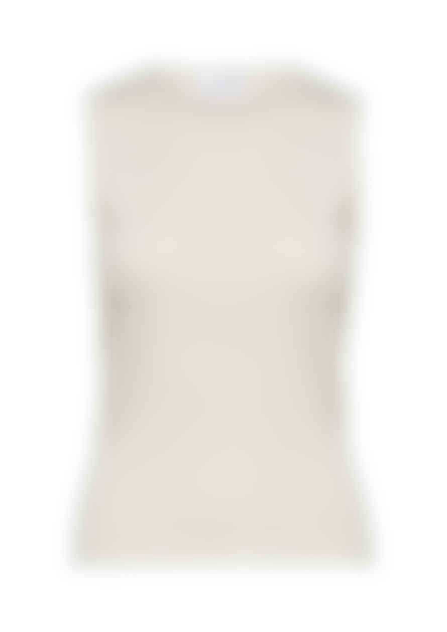Selected Femme Lydia O-neck Knit Top Birch