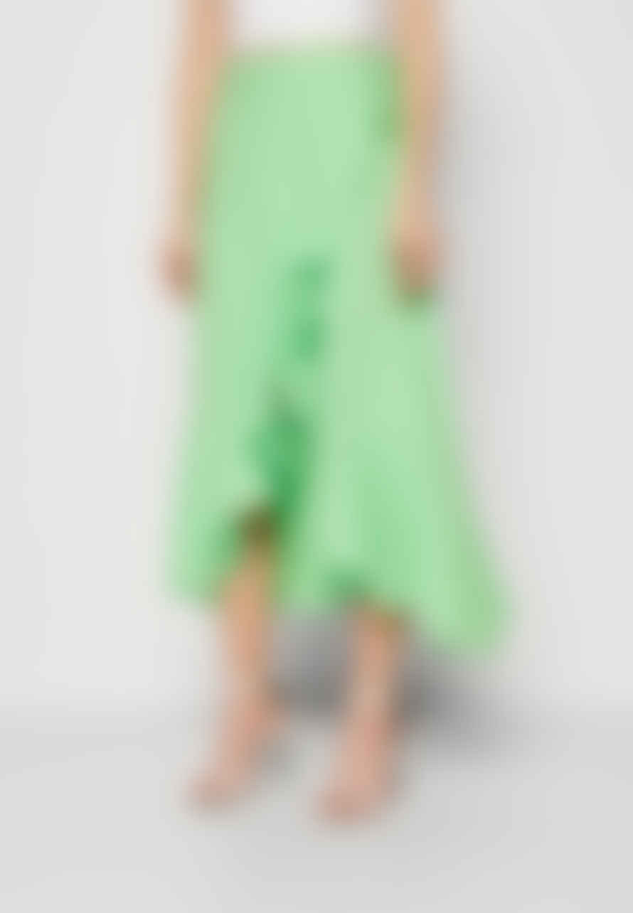 Y.A.S Tammi Green Wrap Skirt