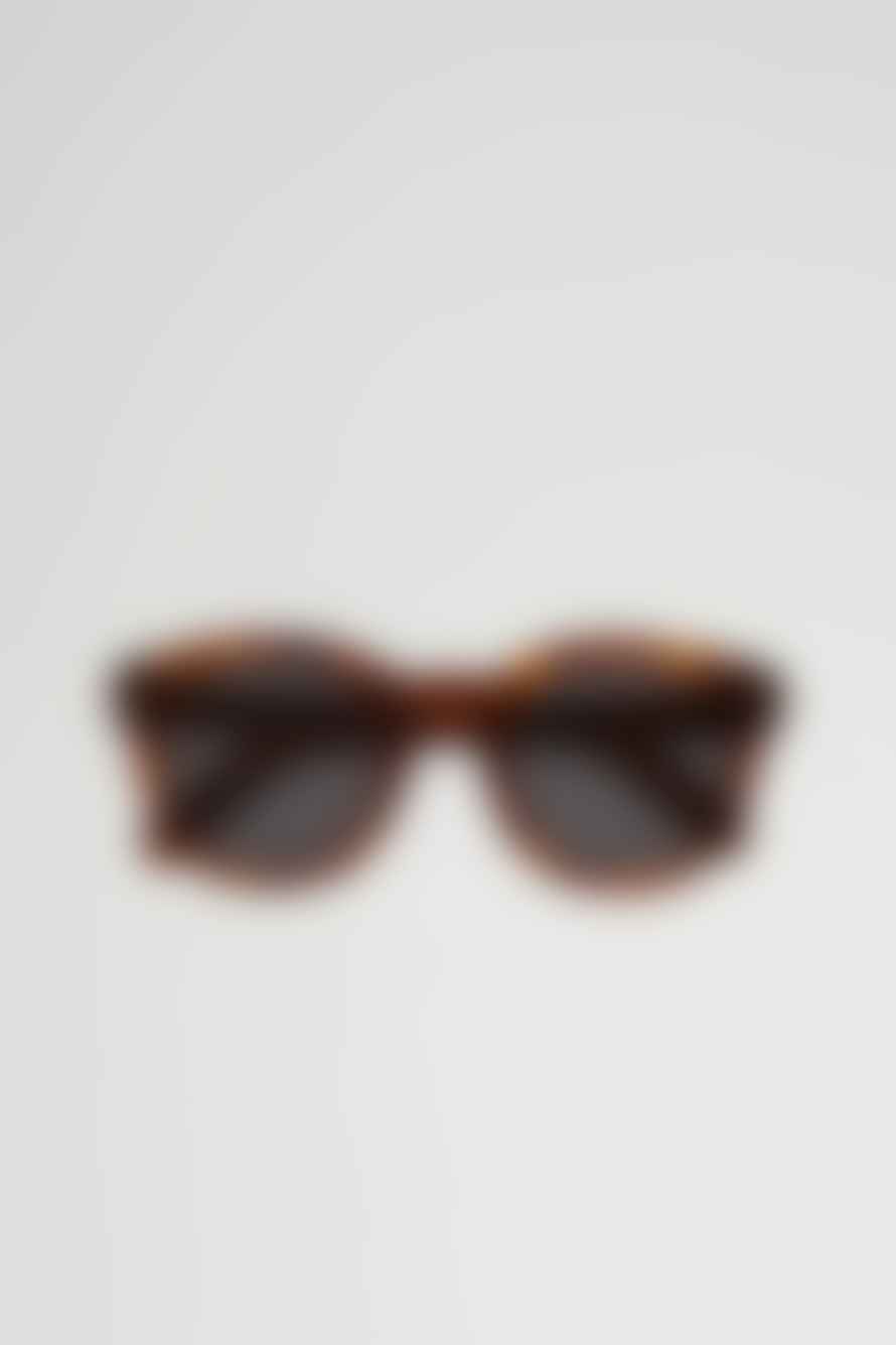Monokel Eyewear Shiro Amber - Grey Gardient Lens 