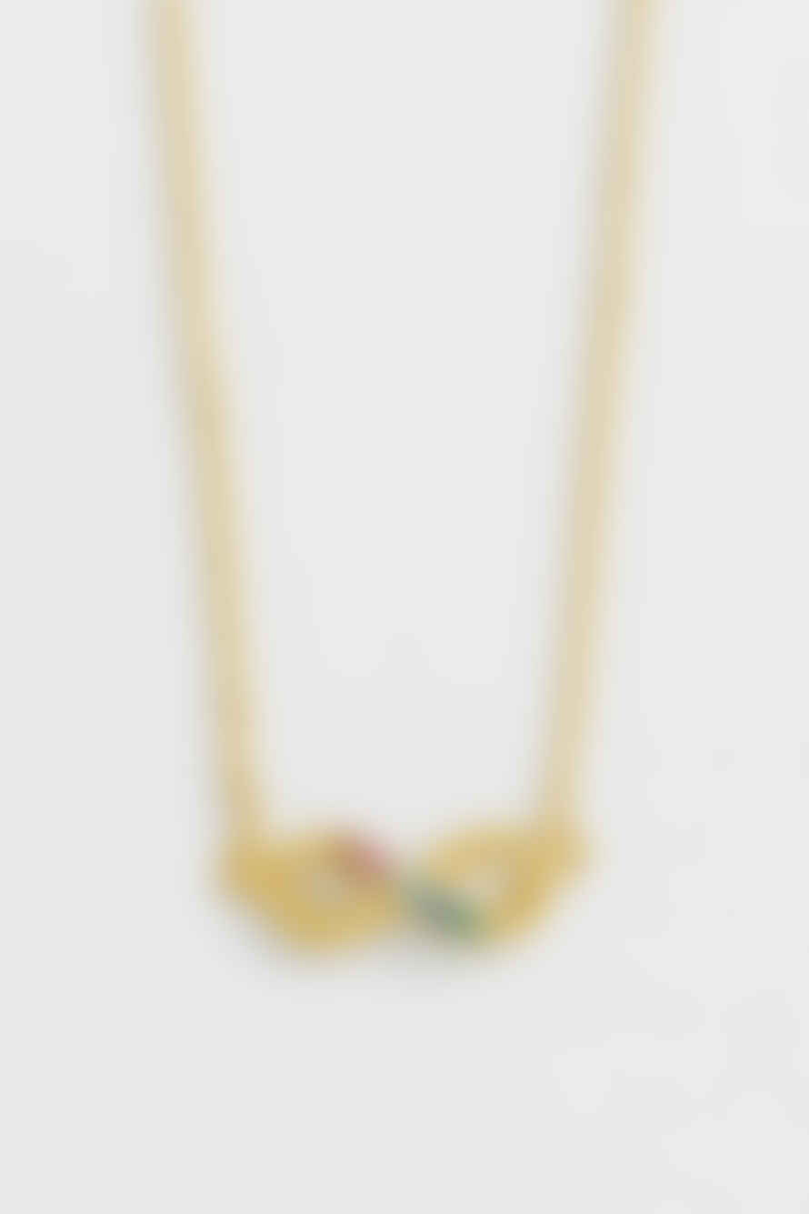 Estella Bartlett  - Multi Cz Infinity Necklace - Gold Plated