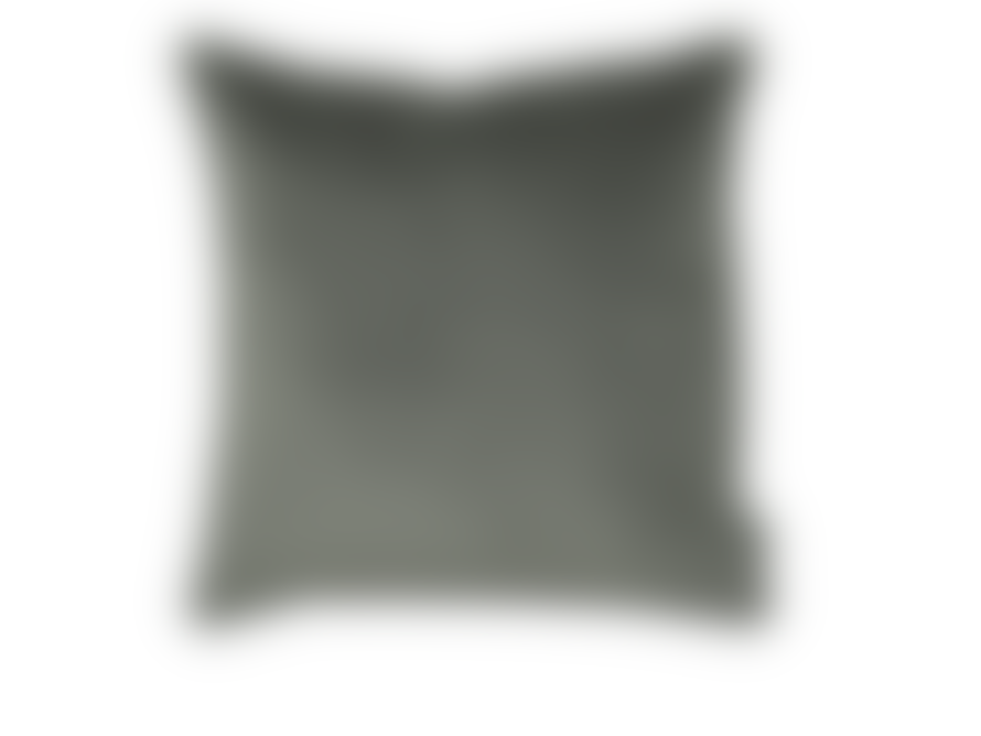 Limelight Home Textiles Velvet Square Cushion - Grey
