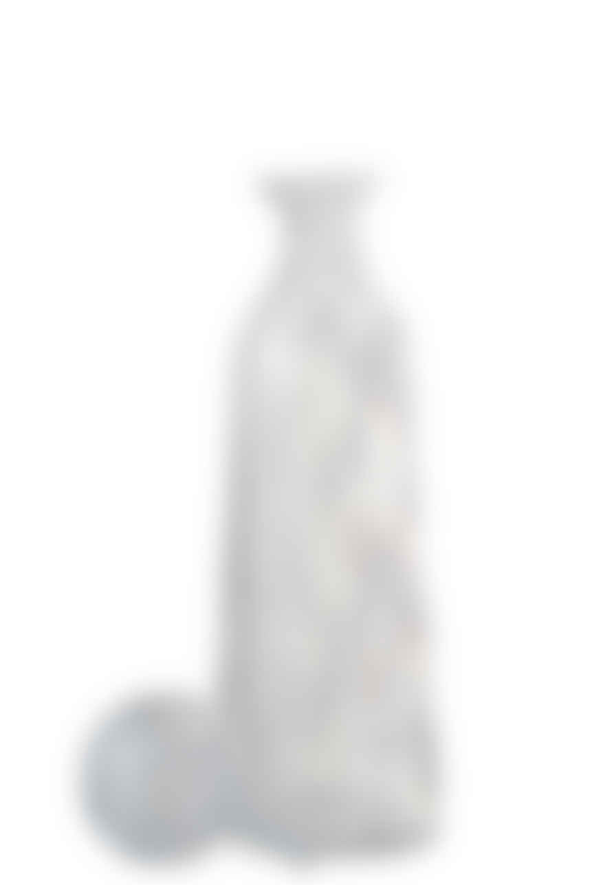 JLine Bottle+Stop Dot Decorative High Glass Transparent/White Large