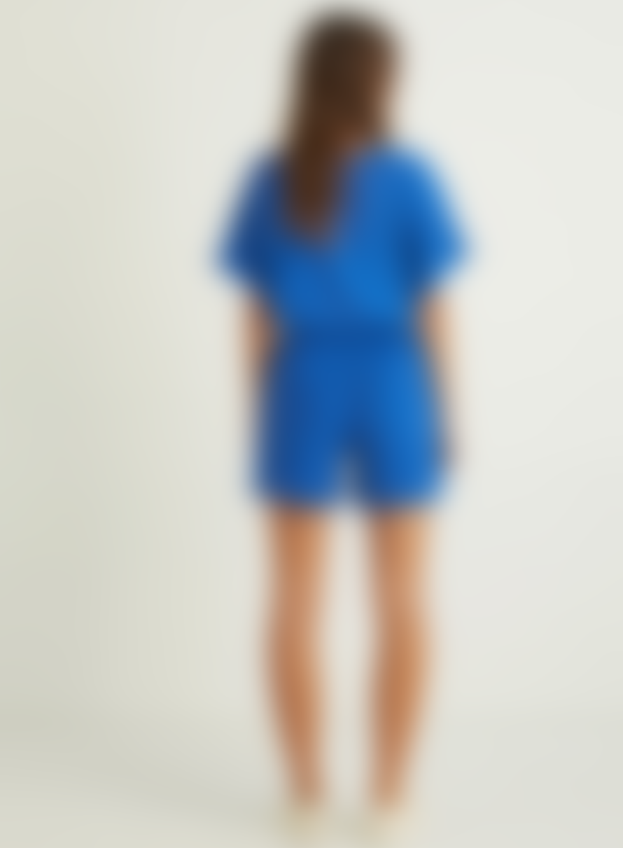 Yerse Zoey Shorts In Uniform Blue