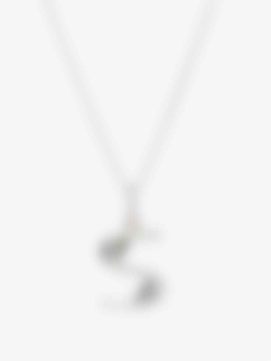 Rachel Jackson Silver S Initial Pendant Necklace