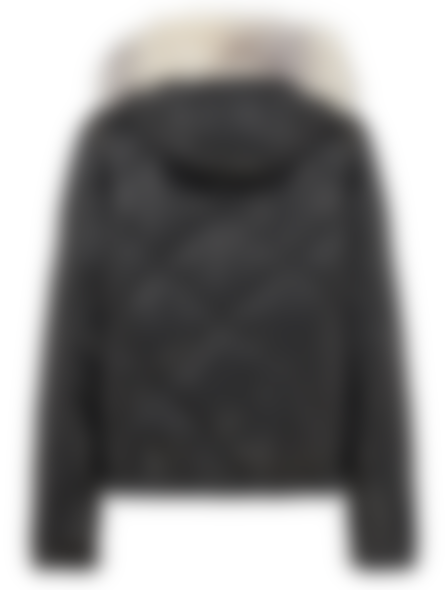 Urbancode Black Quilted Puffer Jacket