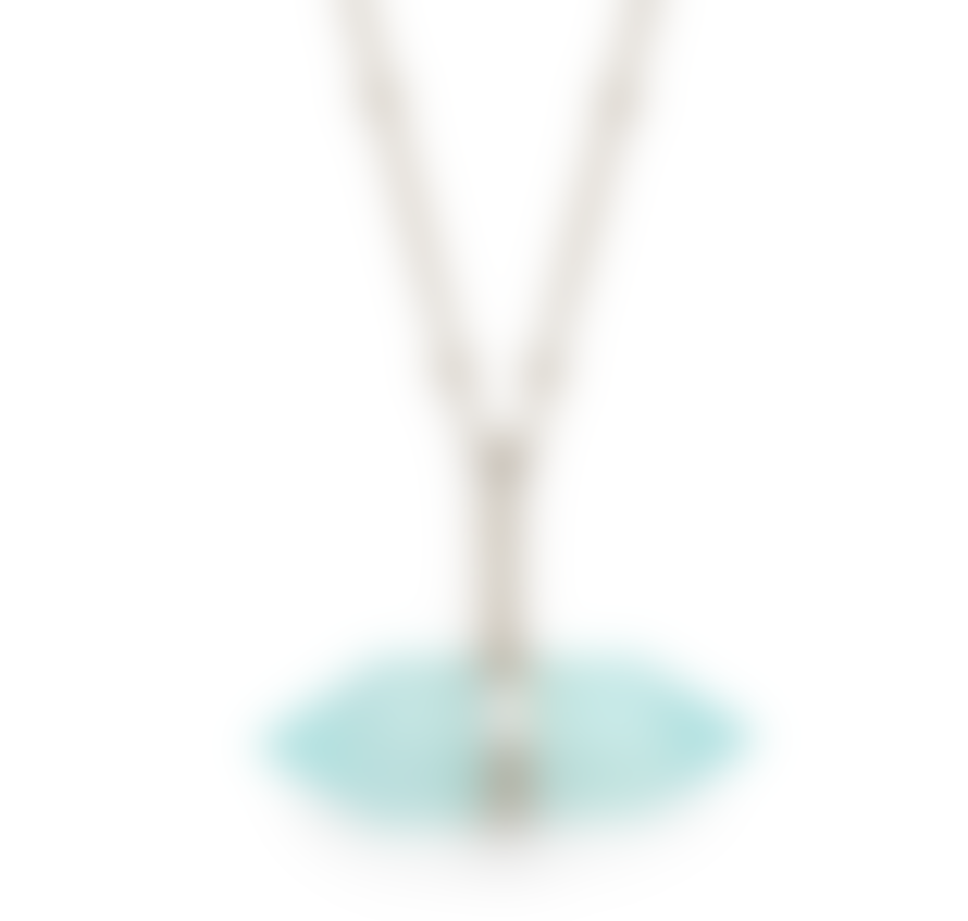 Harry Rocks Aqua Chalcedony Mini Pendant Necklace