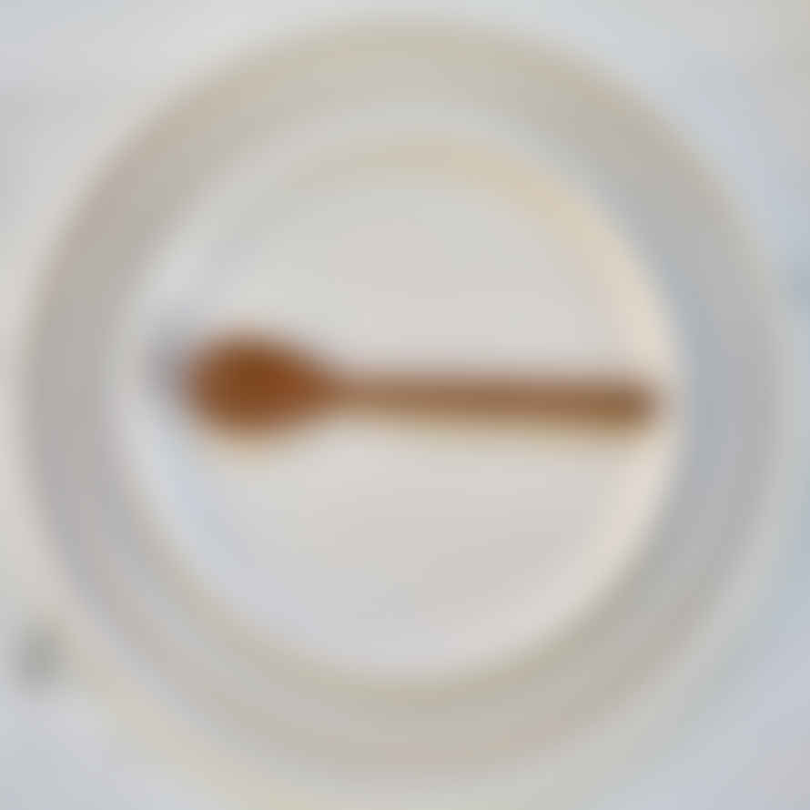 Kinta Matt & Gloss Glazed Dinner Plate - White