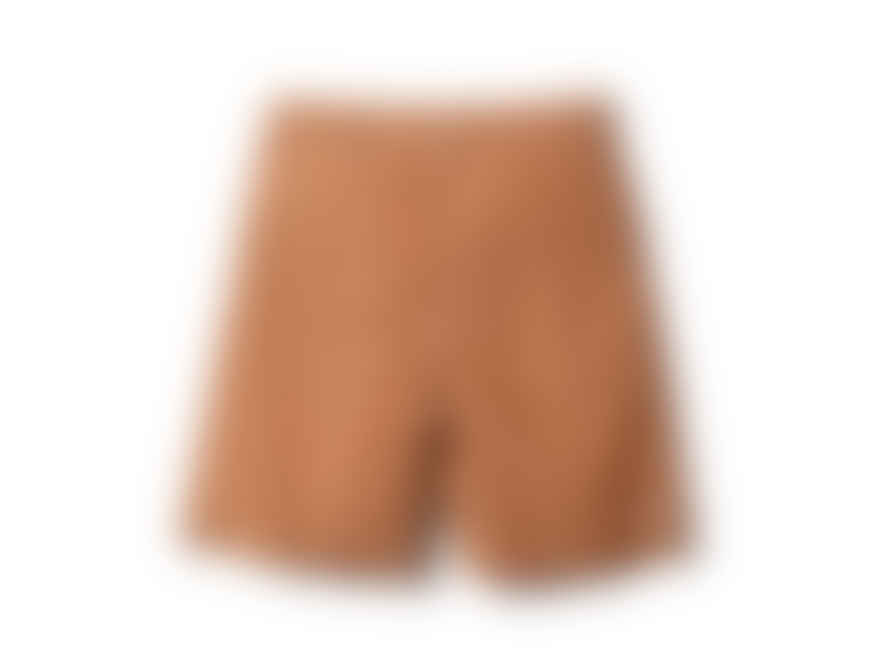 Snow Peak Light Mountain Cloth Shorts - Brown