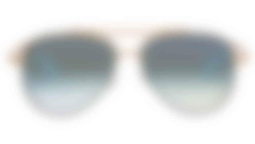 Le Specs Bright Gold Evermore Sunglasses