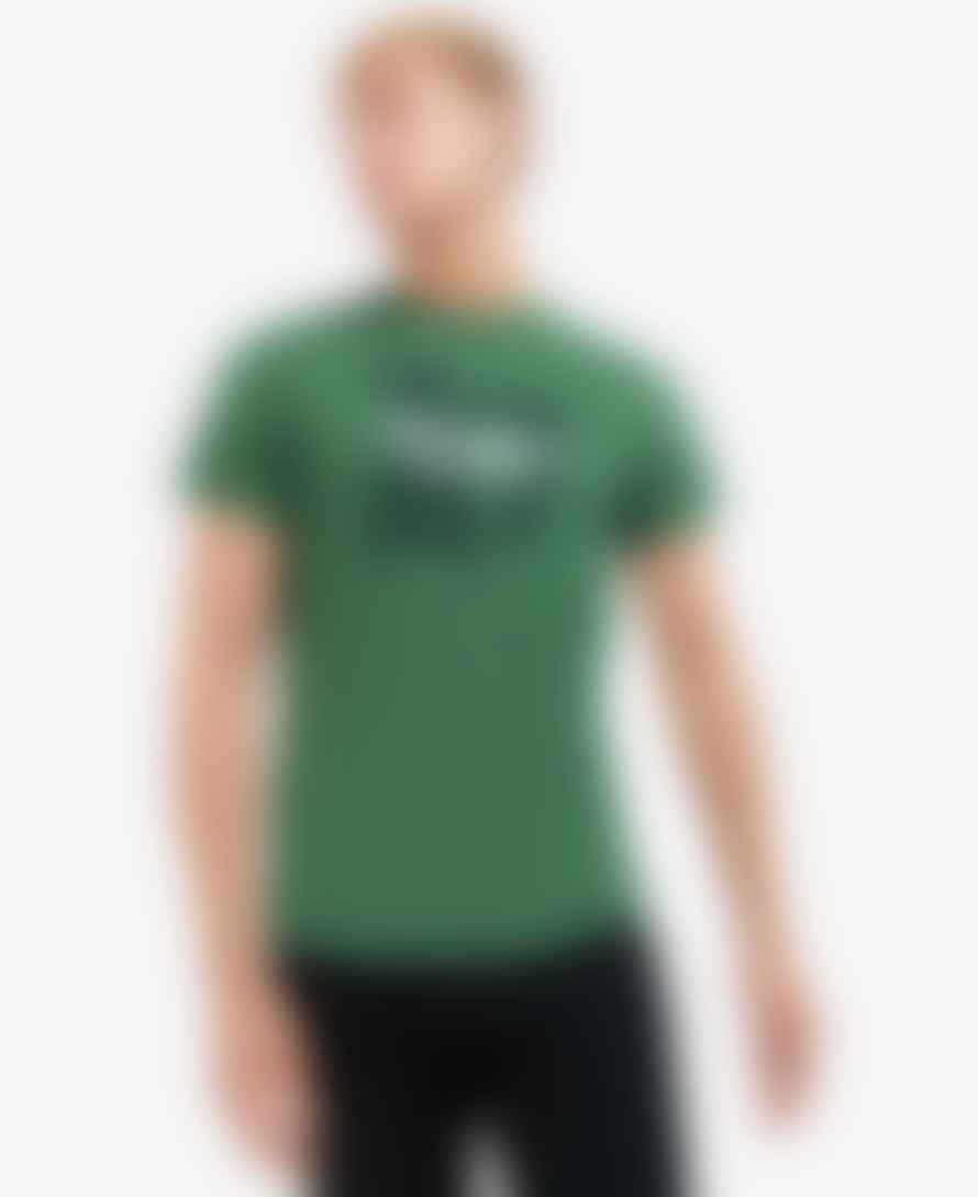 Barbour International Vantage Graphic-print T-shirt Racing Green