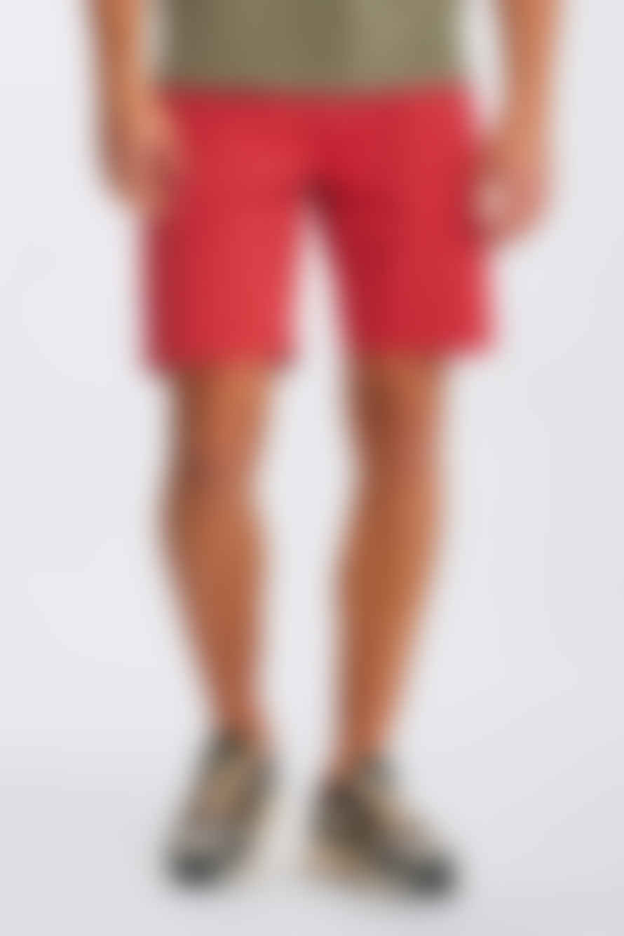 Gant Red Cardinal Slim Broken Shorts