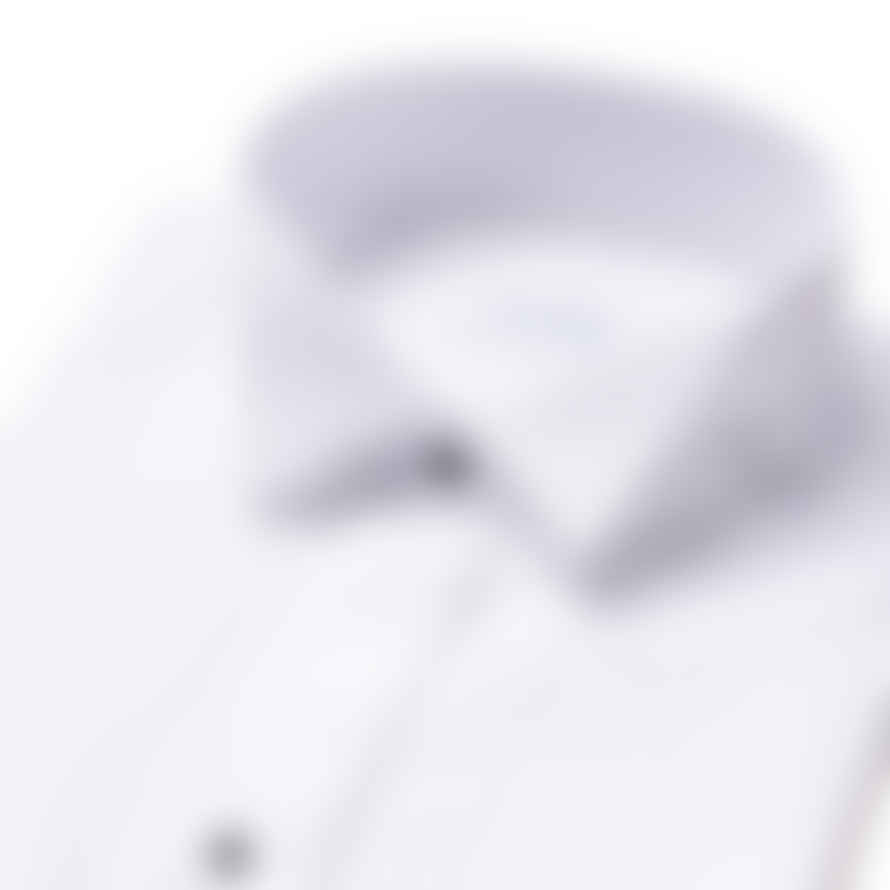 ETON White Plisse Wing Collar Dress Contemporary Fit Shirt